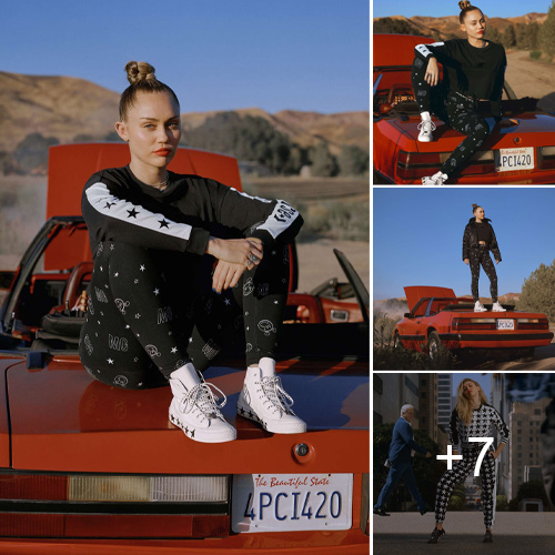 Miley Cyrus Puts Her Unique Spin on Converse’s Classic Kicks
