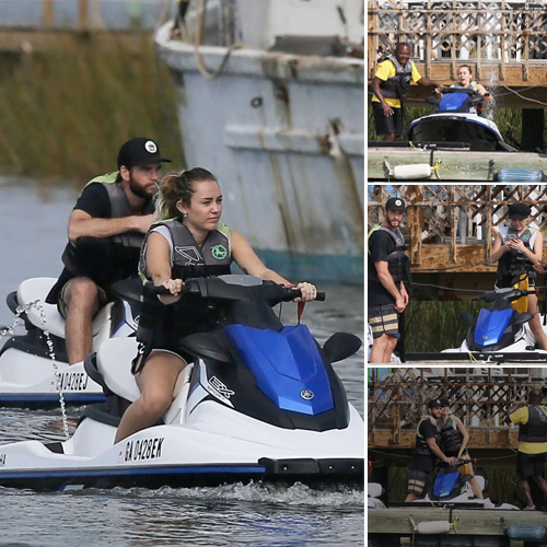 Miley Cyrus and Liam Hemsworth Spotted Enjoying Romantic Getaway on Georgia’s Tybee Island